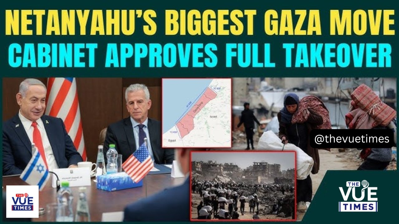Israel Approves Gaza City Takeover