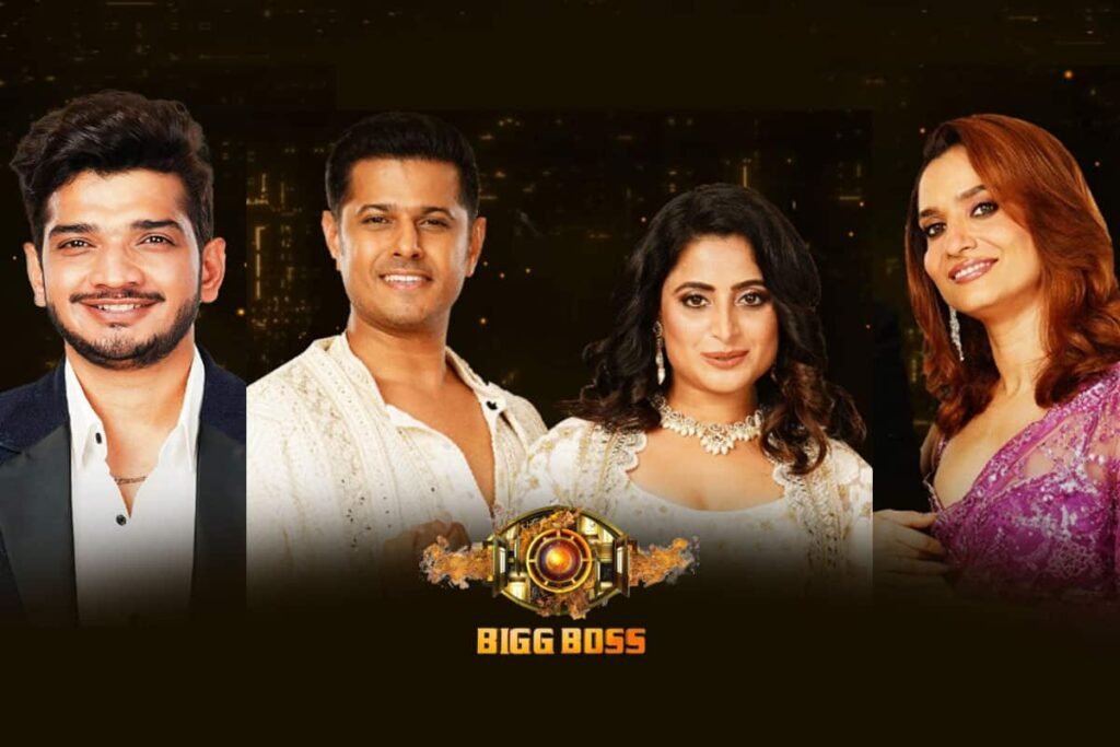 elebrity entering the Bigg Boss house for a new season.