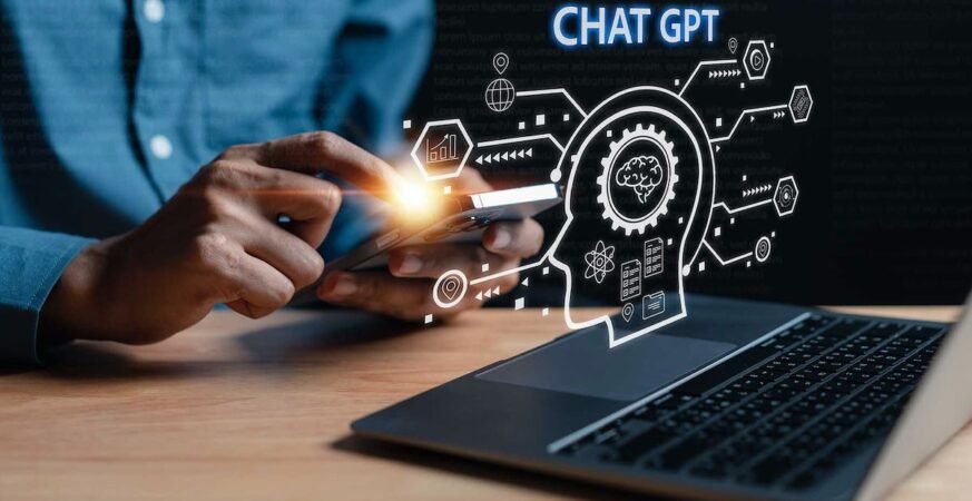 Founder automating daily startup tasks using AI tools like ChatGPT