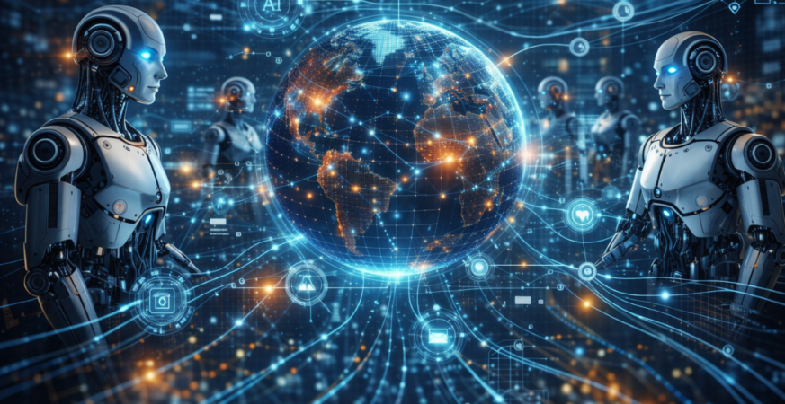 Connected robotics systems showing future of robotics and automation