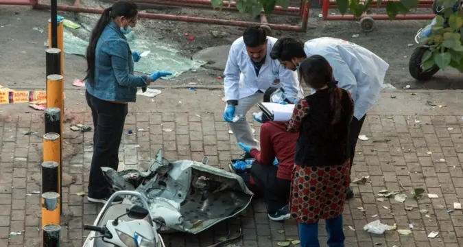 Forensic experts examining seized explosives linked to Delhi Red Fort blast investigation