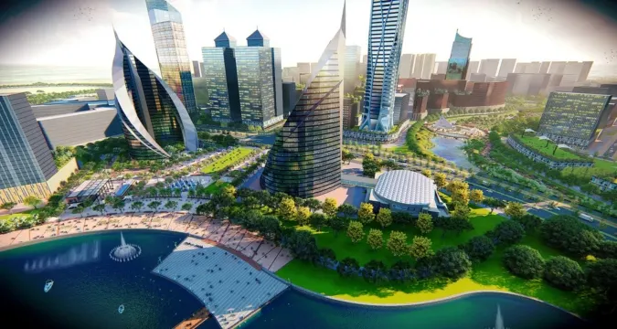 Gurugram city skyline representing modern industrial growth of Haryana
