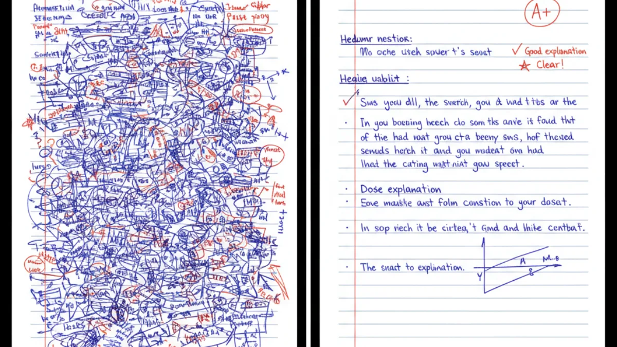 How structured average answers often outperform overly detailed responses