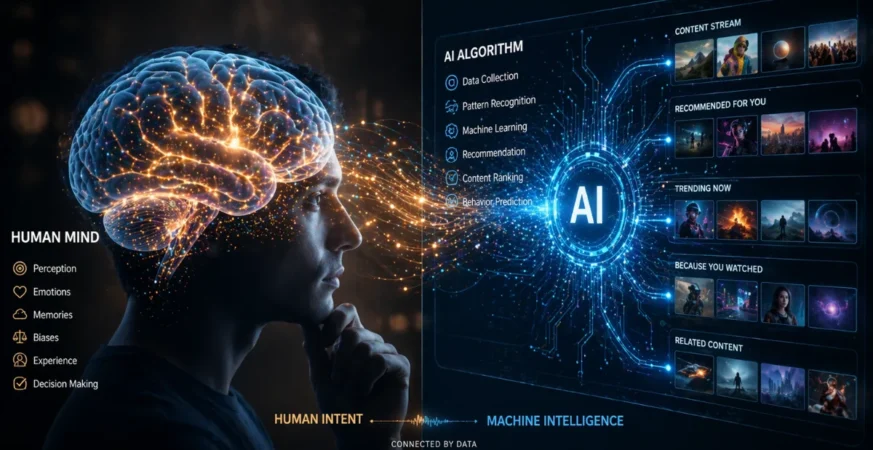 Human behavior influenced by algorithmic systems