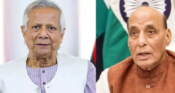 Rajnath Singh and Muhammad Yunus face-off highlights strain in India-Bangladesh relations