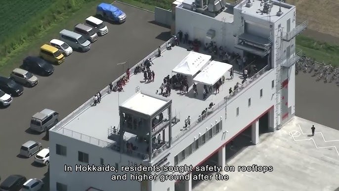 Japanese residents evacuate coastal areas in Hokkaido amid tsunami warnings