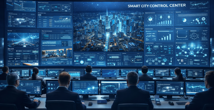 Smart city command center in action