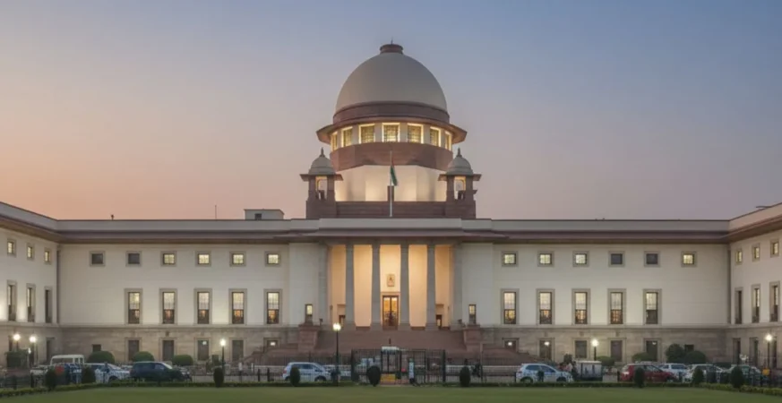 Supreme Court of India building symbolising judicial authority