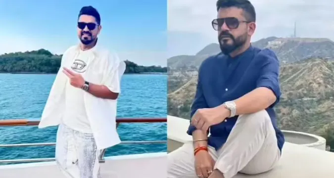 Thai authorities escorting the arrested Luthra brothers during the deportation process