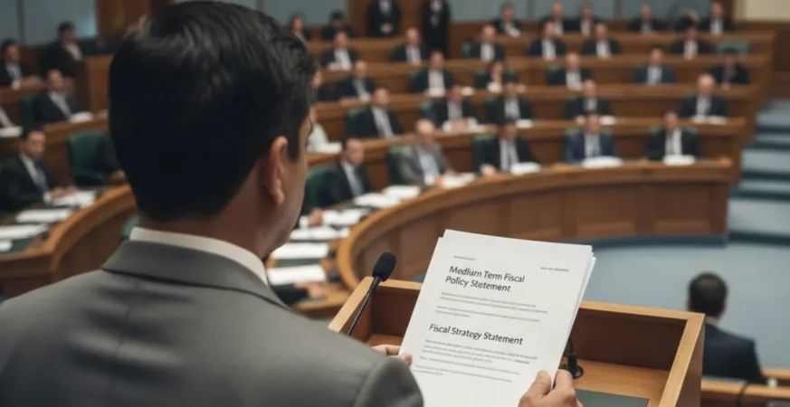 Union Budget presentation under FRBM Act fiscal responsibility framework