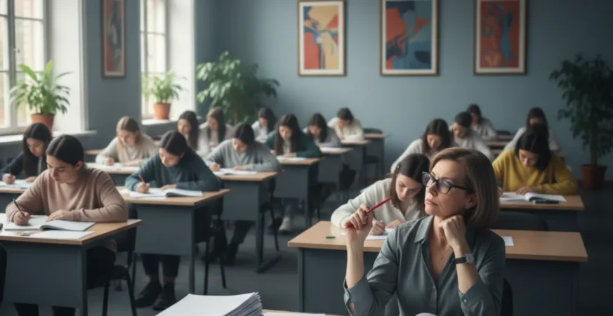 Why Some Average Answers Score Unexpectedly Well in examiner evaluation