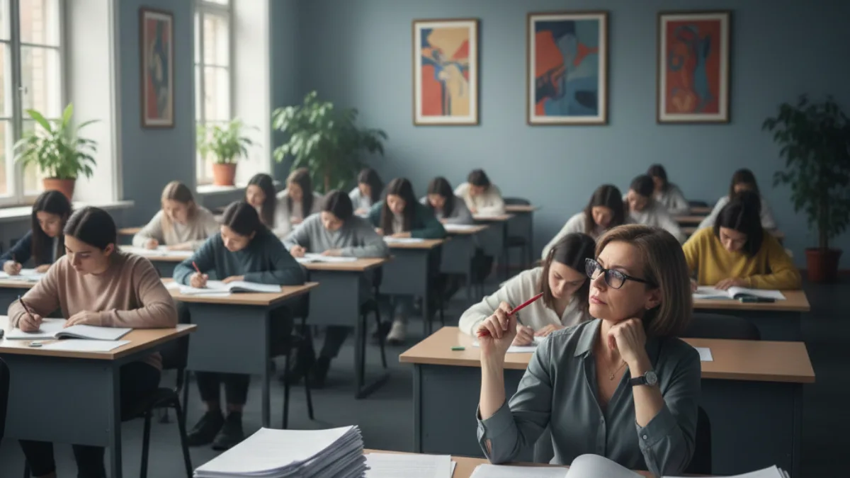 Why Some Average Answers Score Unexpectedly Well in examiner evaluation