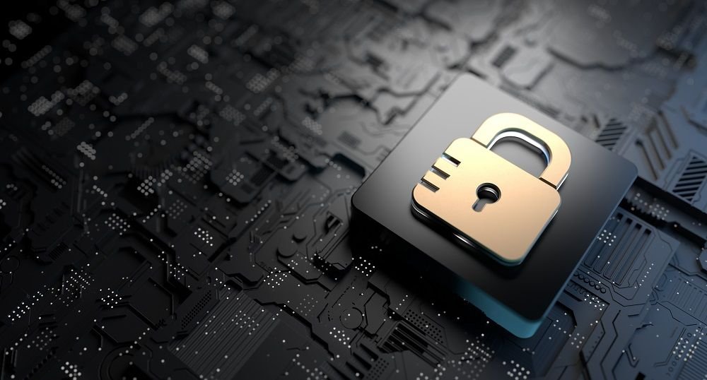 An individual reading cybersecurity awareness tips on a smartphone.