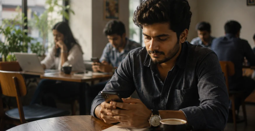 Future media India trends showing digital news consumption on mobile and social media platforms