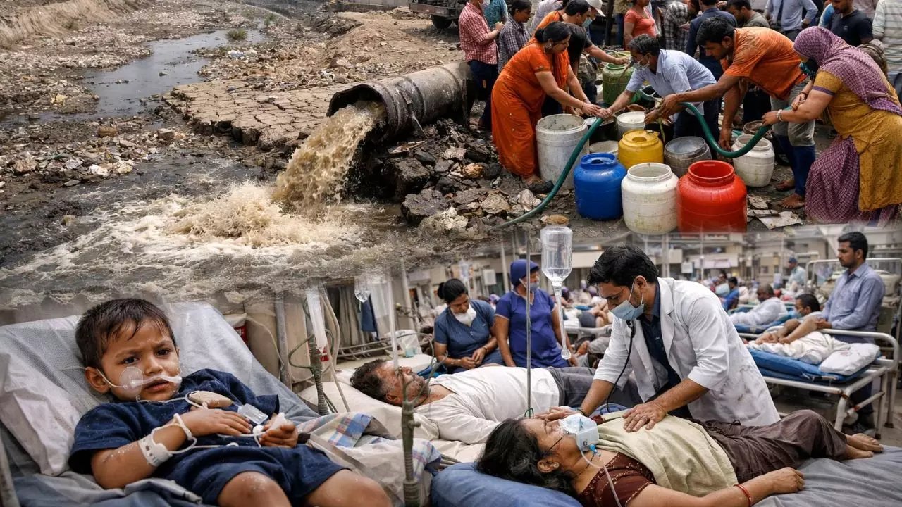 Indore hospitals treat patients amid diarrhoea outbreak linked to water contamination