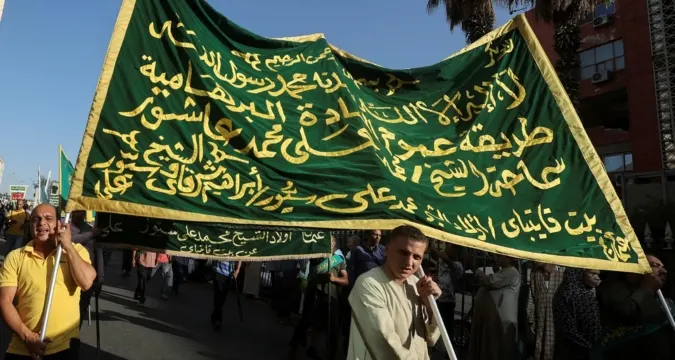 Devotees offering prayers during Barawafat (Milad-Un-Nabi) celebration in India, 2025